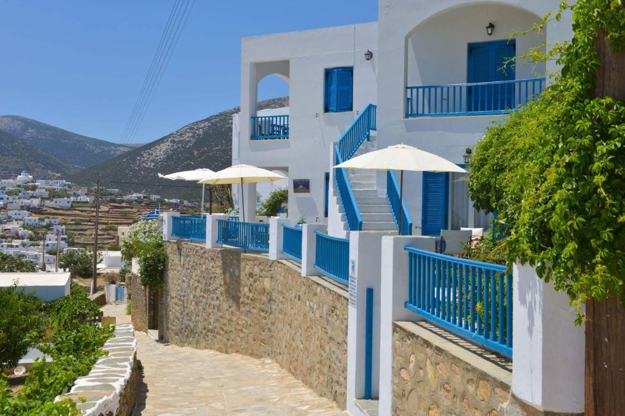 Kouki Maria Rooms Apollonía Dış mekan fotoğraf